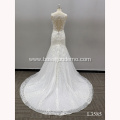 Crystal design gorgeous mermaid bridal dress